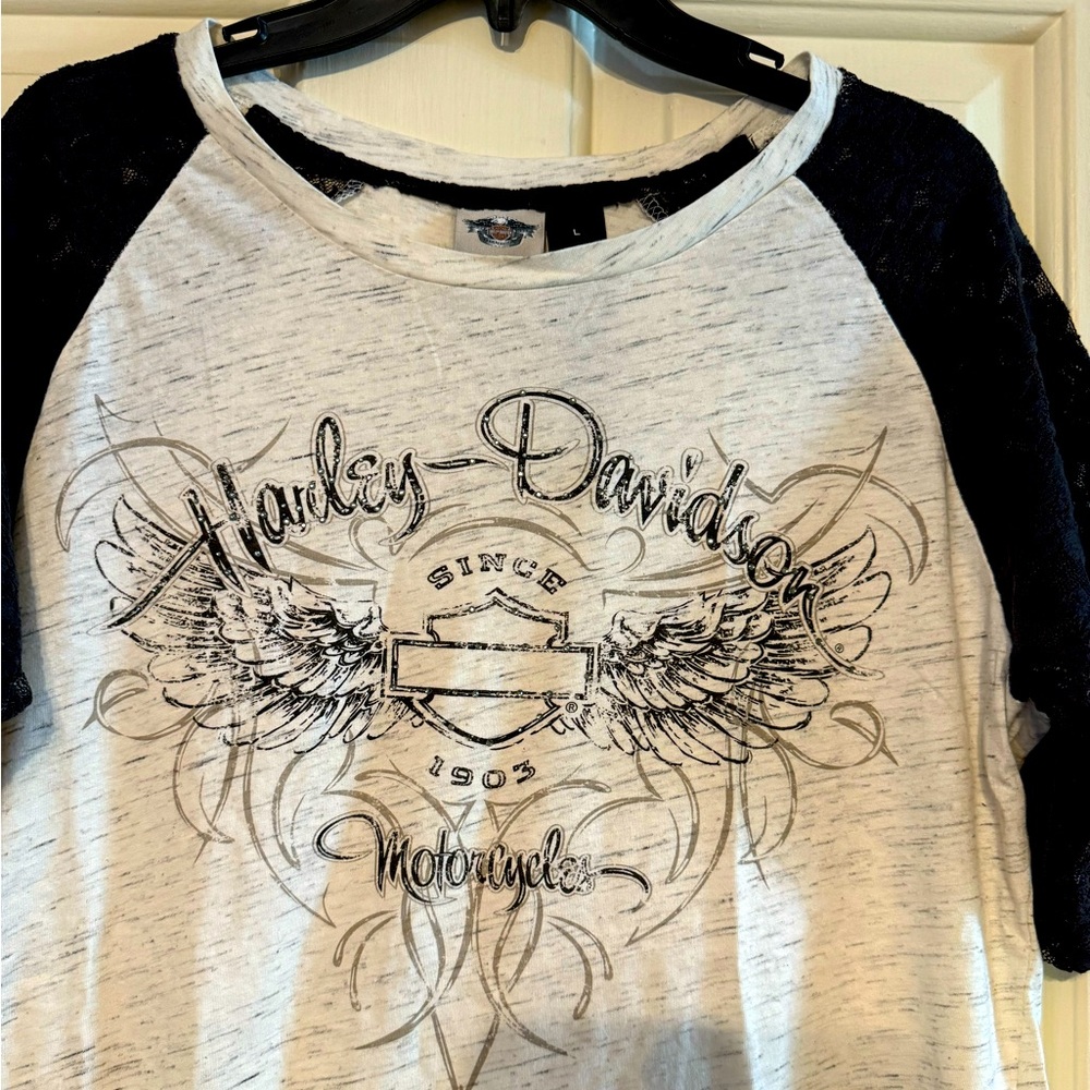 Ladies, Harley Davidson shirt